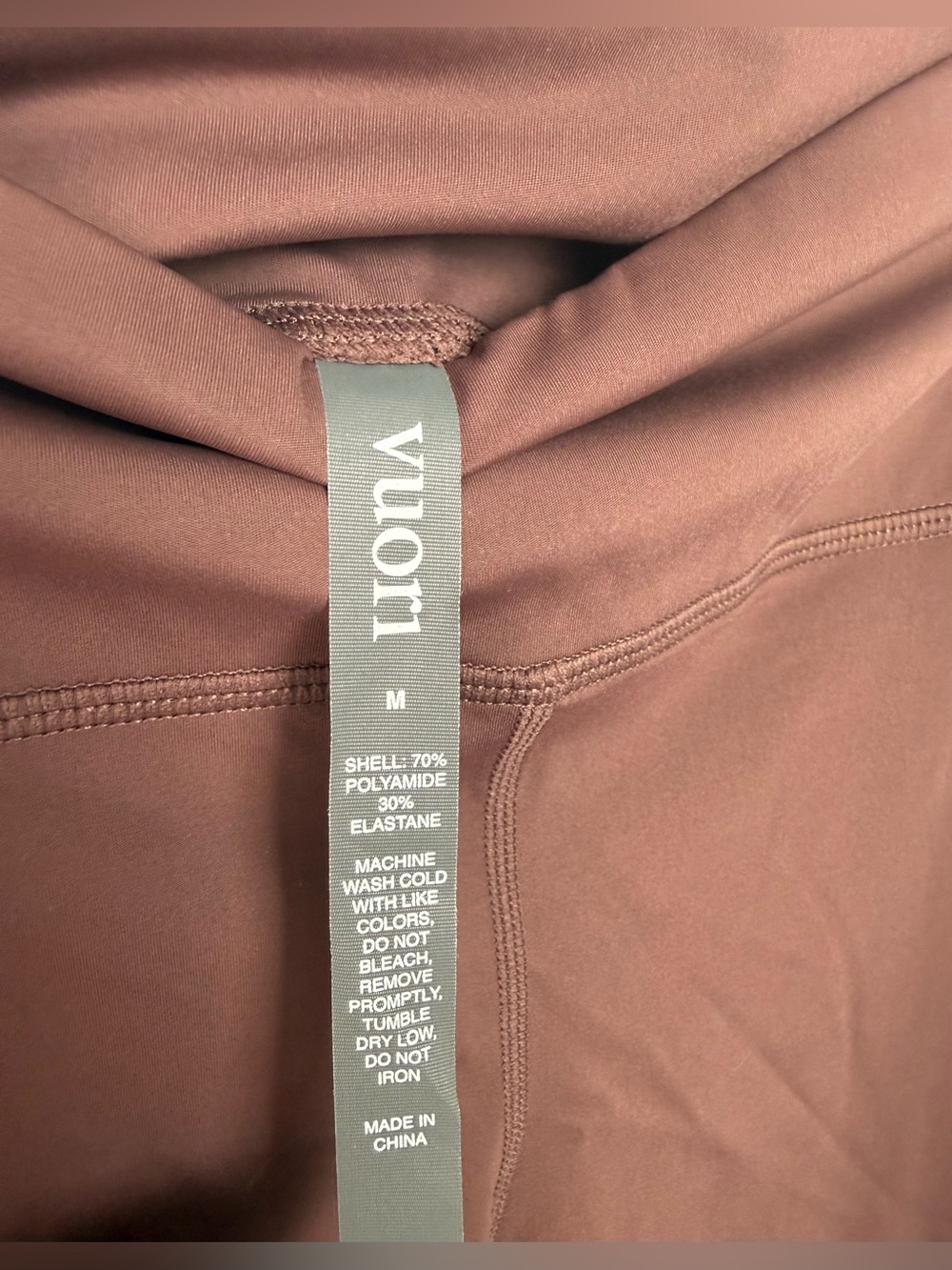 Vuori Stride Legging Chestnut High Rise Pocket 7/8 Leggings Women’s M NWT - Picture 6 of 7
